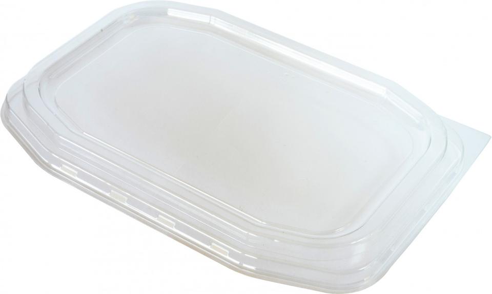 Coperchio per vaschette 171004 APET trasparente - 312 pz x cf
