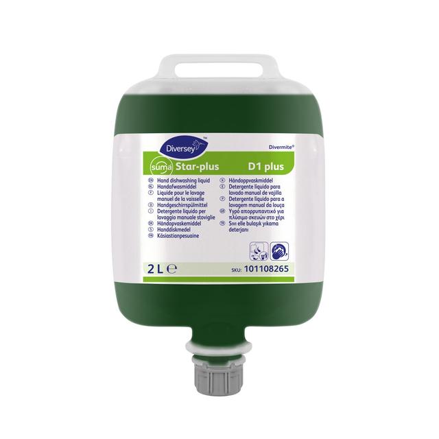 Suma Star-Plus D1 Plus det. lavaggio stoviglie a mano 2 lt- 3 pz x ct