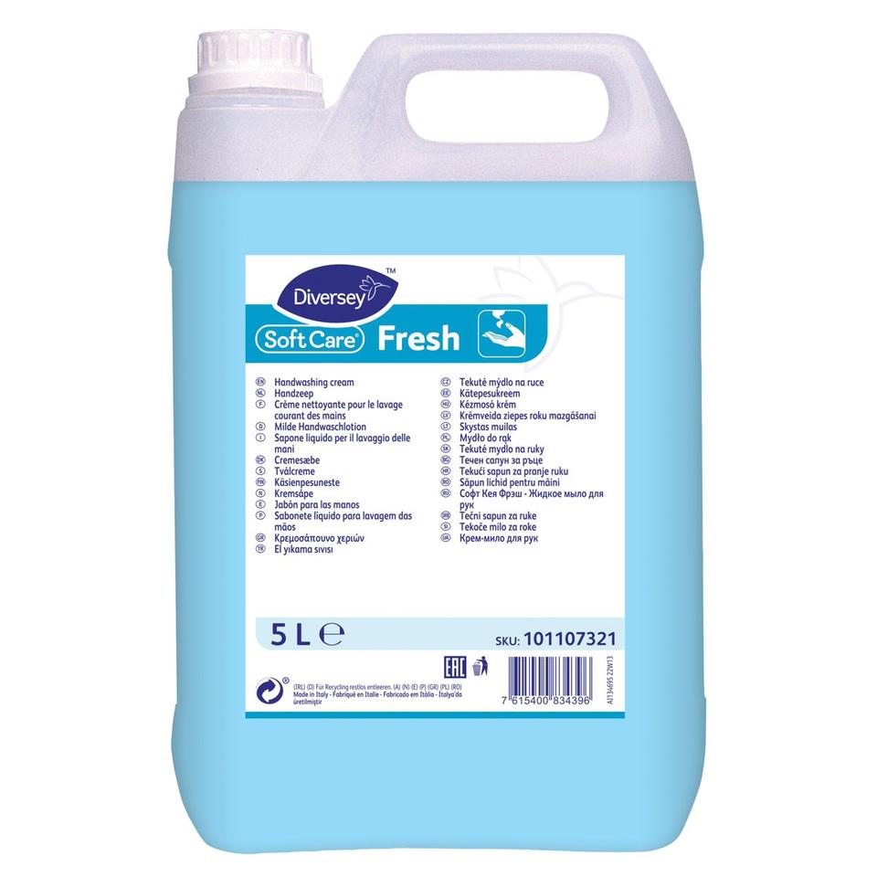 Soft Care Fresh detergente lavamani profumato 5 lt - 2 ta x ct