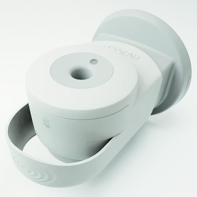 Dispenser sapone mani solido Lesseau manuale bianco