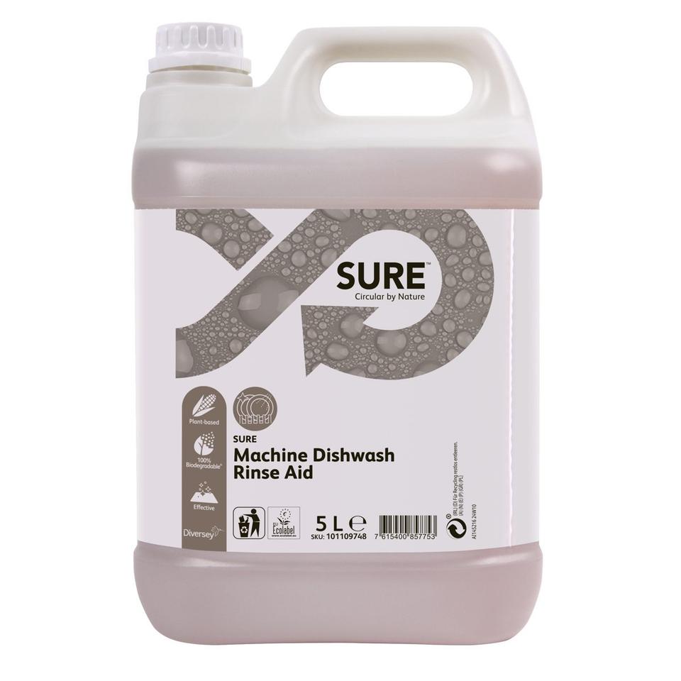 SURE Machine Dishwash Rinse brillantante lavastoviglie 5 lt - 2 ta x ct