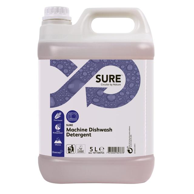 SURE Machine Dishwash Detergent detergente lavastoviglie 5 l - 2 ta x ct