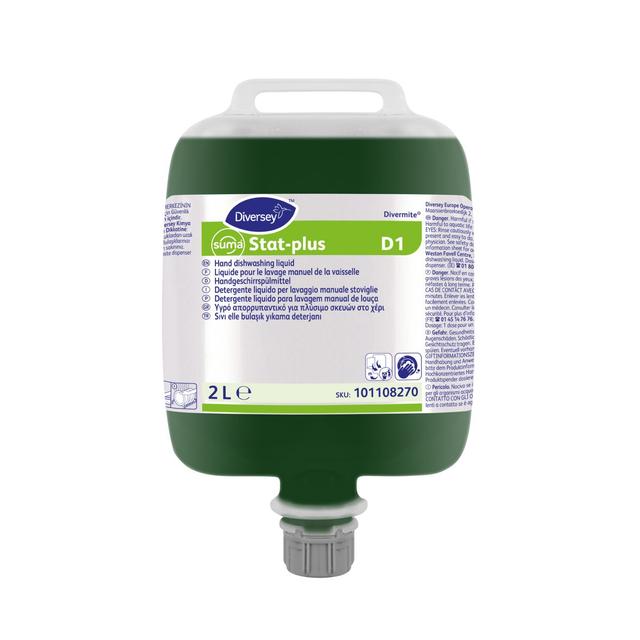 Suma Stat-Plus D1 Bac igienizzante stoviglie a mano 2 lt - 3 pz x ct