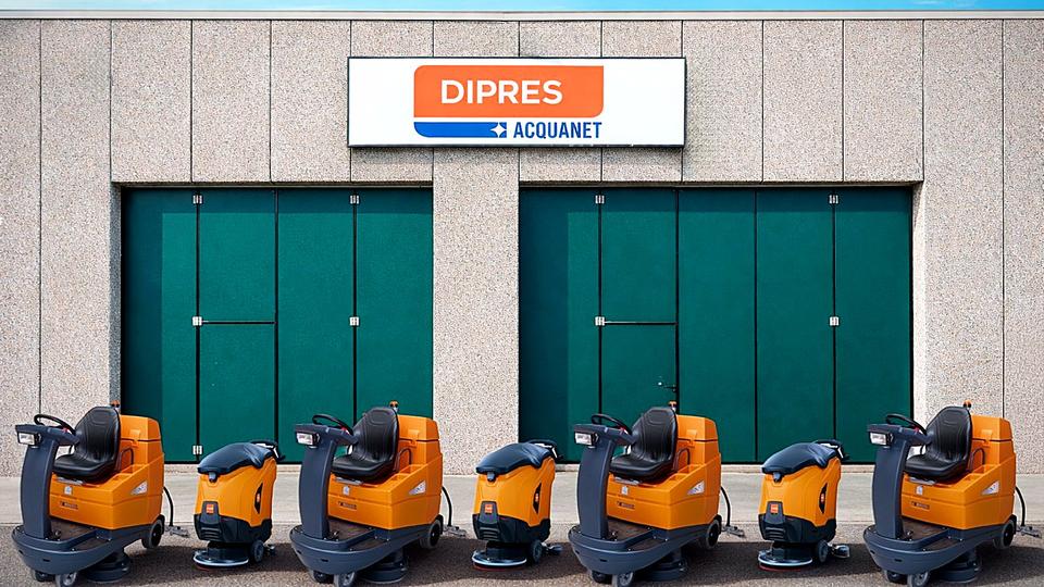Dipres Acquanet — flotta e sede operativa